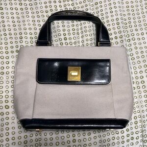 Kate Spade Black and Cream Handbag